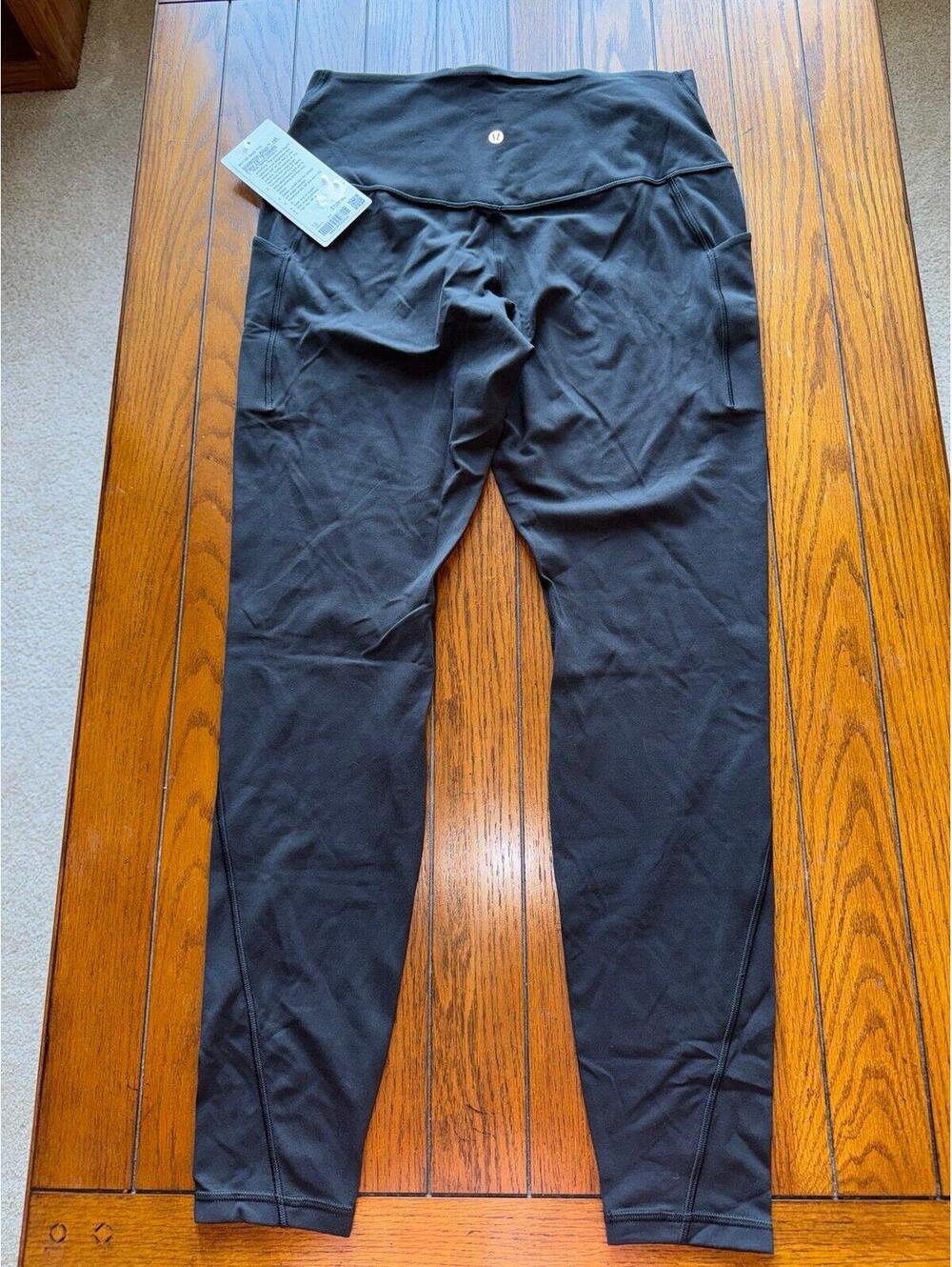 Lululemon Align With Pockets High Rise 28” Black Size 12 NWT - Picture 2 of 7